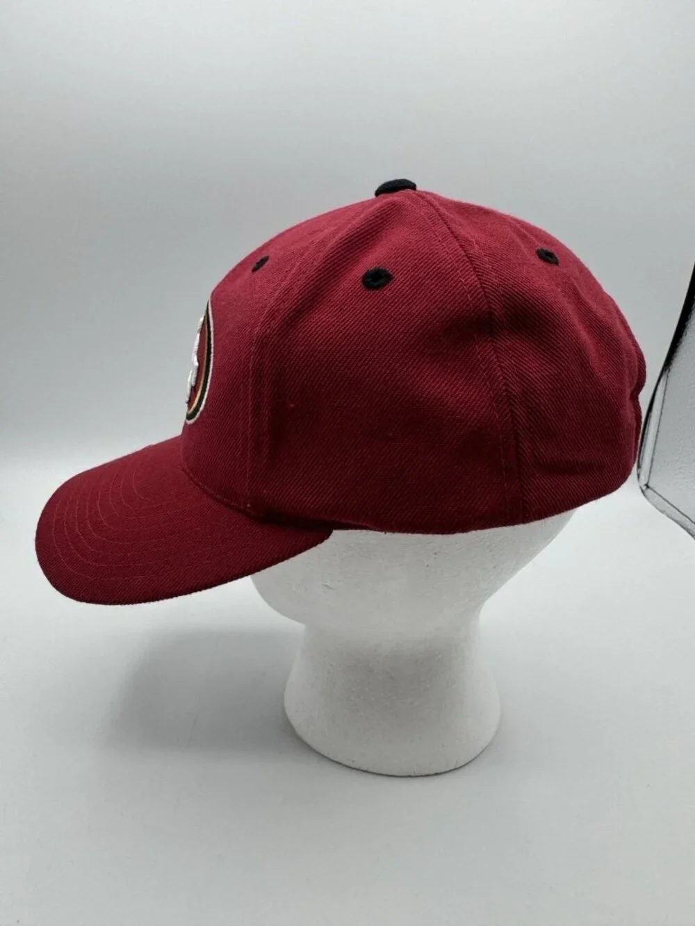 Vintage San Francisco 49ers NFL Snapback Hat Logo Athletic Wool Blend Plain Logo